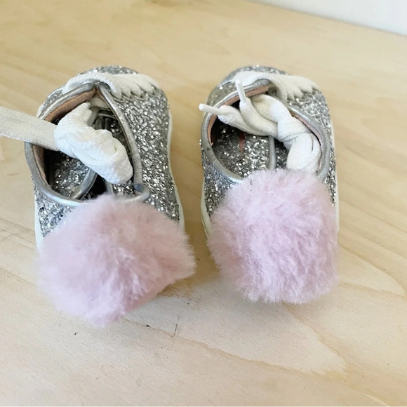Minna Parikka Glitter Bunny Sneakers toddler Sz 21 US 6 - Picture 6 of 8
